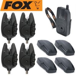 Сигнализатори комплект 4+1 Fox RX+® Micron and Receiver