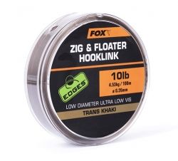 Влакно FOX Zig & Floater Hooklink - Trans Khaki