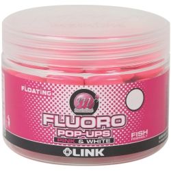 Плуващи топчета Mainline The LINK Fluoro Pop-Ups Pink & White