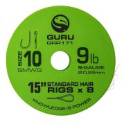 Вързани куки GURU Super MWG Standart Hair Rig 15'' - 38см