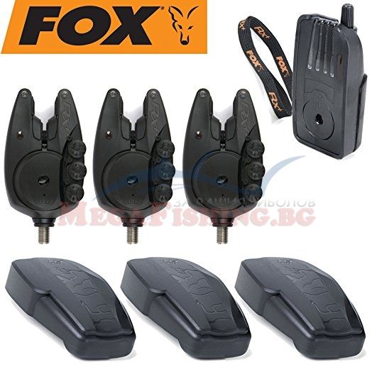 Сигнализатори комплект 3+1 Fox RX+® Micron and Receiver