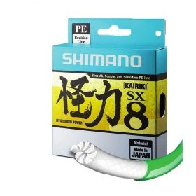 Плетено влакно Shimano KAIRIKI SX 8 150м - Зелено