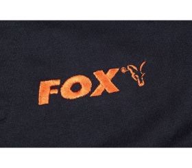 Суитчър FOX Black and Orange Lightweight Zipped Hoody
