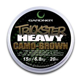 Влакно за поводи Gardner Trickster Heavy Camo Brown