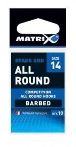 Куки Matrix All Round Barbed Spade End Hooks