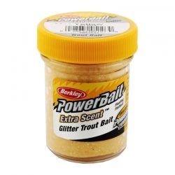  Паста за стръв Berkley Extra Scent Glitter Trout Bait - Yellow
