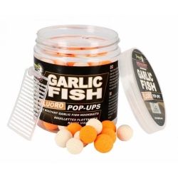 Флуоресцентни Плуващи топчета Starbaits Garlic Fish Fluro Pop Ups