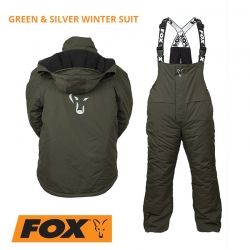 Яке и гащеризон FOX Collection Green & Silver Winter Suit