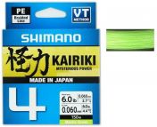 Плетено влакно SHIMANO Kairiki 4 150м - Mantis Green