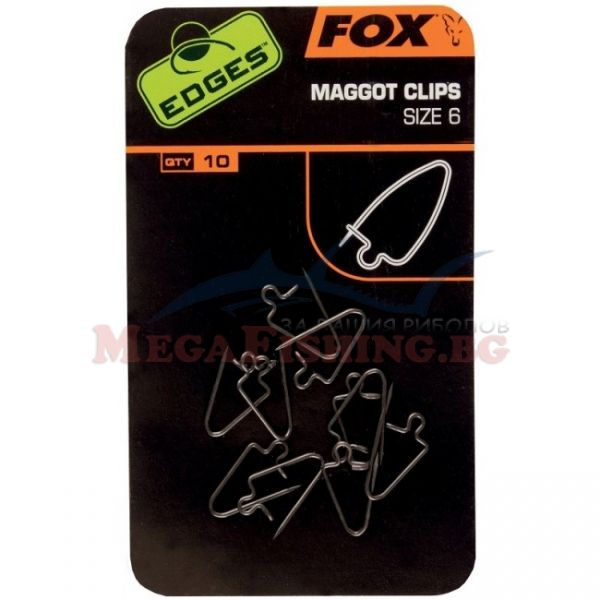 Клипс за бял червей FOX EDGES™ Maggot Clip