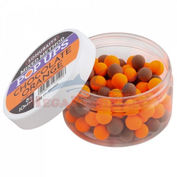 Плуващи топчета Sonu Mixed Method POP UPS - Chocolate and Orange