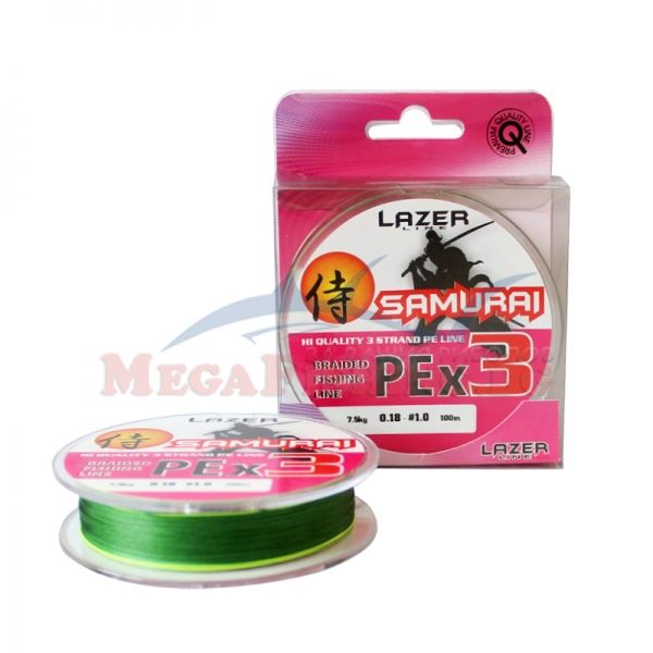 Плетено влакно Lazer Samurai PE 3