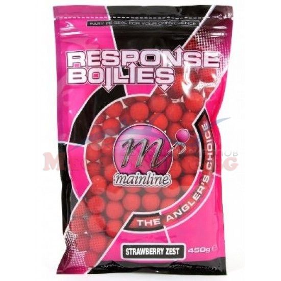 Топчета Mainline Response Boilies - Strawberry Zest 15мм