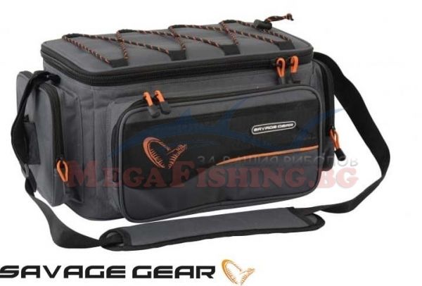 Чанта за спининг риболов SG System Box Bag L с 4 кутии