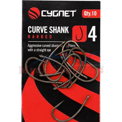 Куки CYGNET CURVE SHANK Barbed Hooks