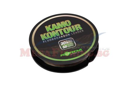 Флуорокарбон Korda Kamo Kontour 0.60mm 50m Fluorocarbon Leader