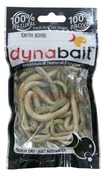 Dynabait Freeze Dried Earth Worms - Сушени Земни червей