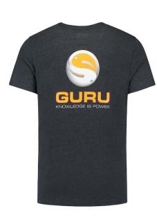 Тениска GURU Brush Logo T-Shirt Charcoal