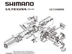 Макара Shimano Ultegra C3000 FB