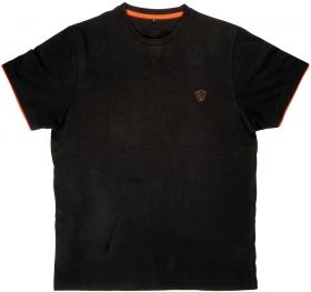 Тениска FOX Cotton T-Shirt Black/Orange