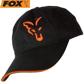 Шапка Fox Black Orange Baseball Cap
