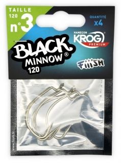 Куки Fiiish Black Minnow VMC Krog Premium