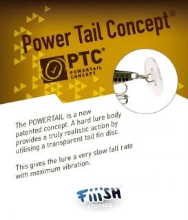 Примамка Fiiish Power Tail 30 мм 3.8гр