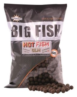 Топчета Dynamite Baits Big Fish Hot Fish GLM 1.8кг - 15мм