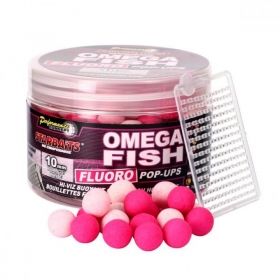 Флуоресцентни Плуващи топчета Omega Fish Pop Ups 10мм - Starbaits