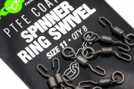 Вирбели Korda PTFE Coated Spinner Ring Swivel Size 11