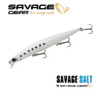 Воблер Savage Gear Sea Bass Minnow 14cm 21.7g S - Snow Sardine
